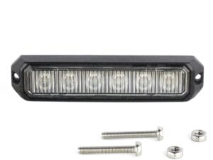 Lampa Stroboscop de avertizare lumina portocalie 12/24v cu 6 Led WL-52026-6K-PORTOCALIU