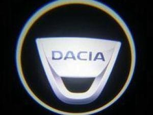 Proiectoare Portiere cu Logo Dacia - BTLW212