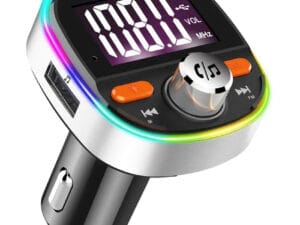 Modulator FM 12-24V Bluetooth 5.0 cu functie de incarcator auto 18W Super Charge 3.0 si port USB C - BC53