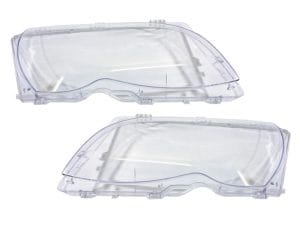 Set 2 sticle faruri pentru BMW Seria 3 E46 Facelift (2001 - 2005) - HB011