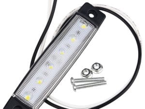 Lampa gabarit auto cu LED 24V Alba LG-6SMD-24V-ALB