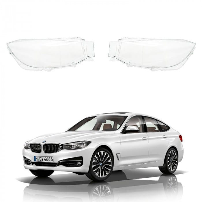 Set 2 sticle faruri pentru BMW Seria 3 GT LCI F34 Facelift (2016 - 2020) - HB112