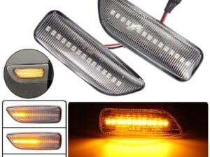 Set 2 Semnalizari Aripa LED Dinamice Volvo XC90, XC70, S60, S80, V70 - D0693