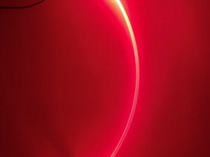 Lumini ambientale Rosii cu o sursa LED si 1m Fibra optica - FK-S1M1L-RED