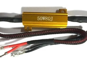 Anulator eroare Led H1 - Rezistor 50W 8 Ohm 50W-8OHMI-12V-H1
