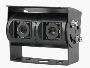 Camera marsarier dubla, reglabila 12V - 24V pentru Camioane, Autocare, Bus-uri C508