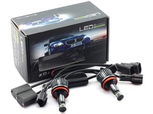 Set 2 Led marker H8 2x20W Can Bus cu leduri Cree