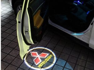Proiectoare Portiere cu Logo Mitsubishi - BTLW013 (MI)