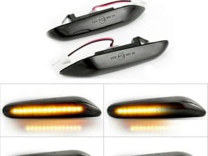 Set 2 Semnalizari Aripa LED Dinamice E46 Facelift, E36 Facelift - BTLL-240D-1 Dynamic (D0196)