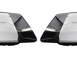 Set 2 sticle faruri pentru Audi Q5 Non Facelift (2008 - 2012) - HA041