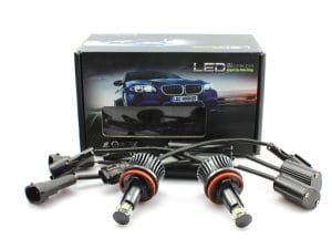 Set 2 Led marker H8 2x40W Can Bus cu leduri Cree