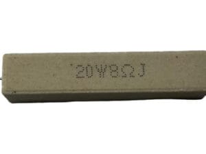 Anulator eroare Rezistor Ceramic 20W 8 Ohm 12V - 20W8RJ