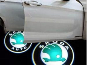 Proiectoare Portiere cu Logo Skoda - BTLW250 (SK)
