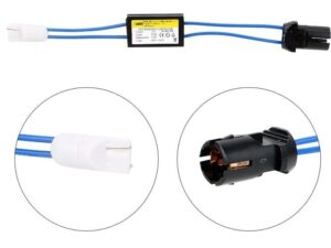Anulator eroare Led T10 (W5W) cu baza rigida, 12V, 3.2W - AE-T10-HARD