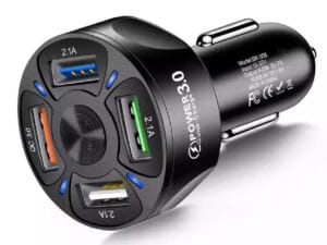Incarcator auto 12-24V Fast Charge cu port USB si QC3.0 - BK358