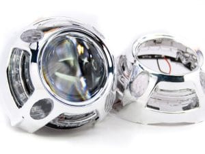 Set 2 ornamente tip Porsche Panamera pentru Lupe Bixenon ZPAN