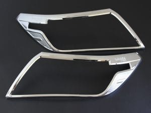 Ornamente cromate faruri Nissan Navara NP300 2015, 2016, 2017, 2018, 2019 NN14HLCC