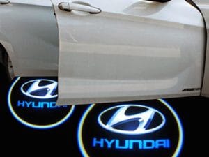Proiectoare Portiere cu Logo Hyundai - BTLW065 (HY)