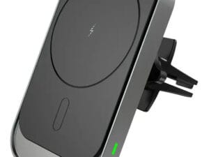 Suport auto magnetic MagSafe cu incarcare wireless 15W Fast Charge Qi Standard QC3.0 - CWCPH-CW19