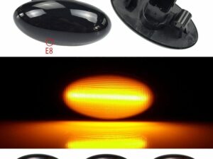 Set 2 Semnalizari Aripa LED Dinamice Citroen C1, C2, C3, C5, C6, Berlingo D0333