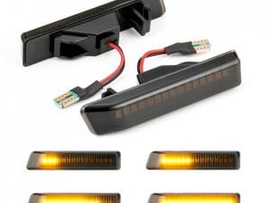 Set 2 Semnalizari Aripa LED Dinamice pentru BMW E36 Facelift, X5 E53 - D0232