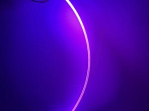 Lumini ambientale Roz cu 2 surse LED si 2m Fibra optica - FK-S2M2L-PINK