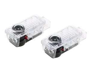 Set 2 Lampi Logo Portiere Skoda Octavia, Roomster, Fabia, Superb - KH-S4