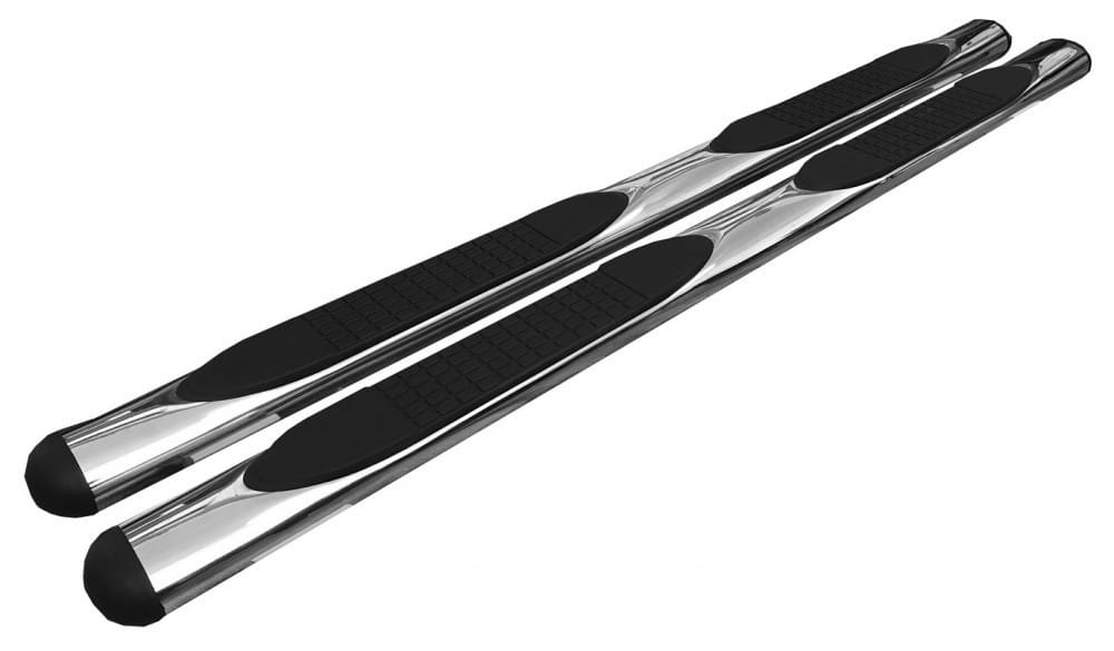 Praguri inox ovale Nissan Navara NP300 2015, 2016, 2017, 2018, 2019 4"/100mm NSC164