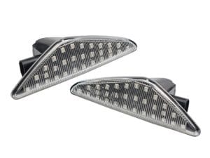 Set 2 Semnalizari Aripa LED clare pentru X3 F25, X5 E70, X6 E71 - BTLL-242S