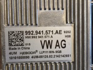 Modul LED far Audi, Skoda, VW, Porsche 992.941.571.AE, 992941571AE, 992941571A